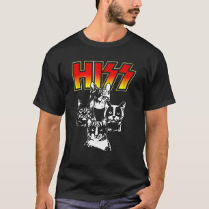 Camiseta Silbido Gato Lindo Mamá Gatito Gatos Roca Tee