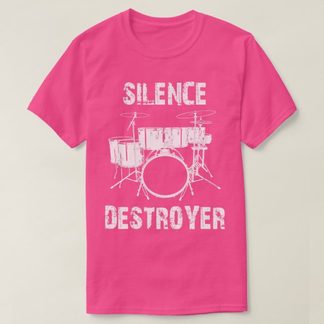 Camiseta Silence Destroyer (Diseño del anverso)