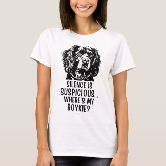 Camiseta Silence Is Suspicious… Where’s My Boykie? - Funny