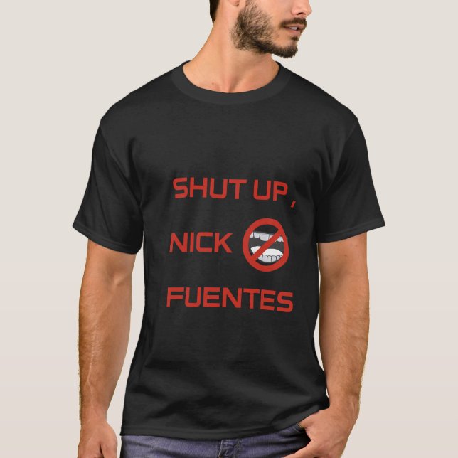Camiseta “Silenciar a Nick Fuentes” (Anverso)