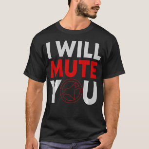Camiseta Silenciaré tu ingeniero de sonido de audio Edi de