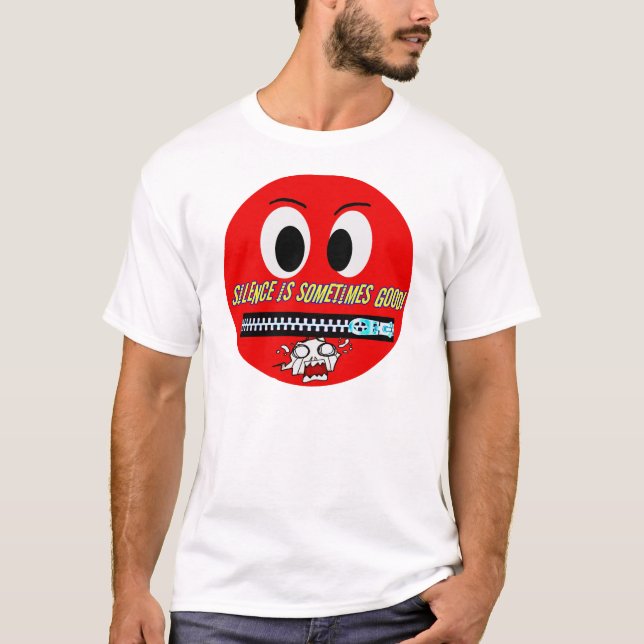 Camiseta ¡Silencio!_ (Anverso)