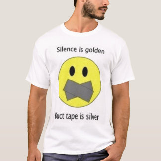 Camiseta silencio