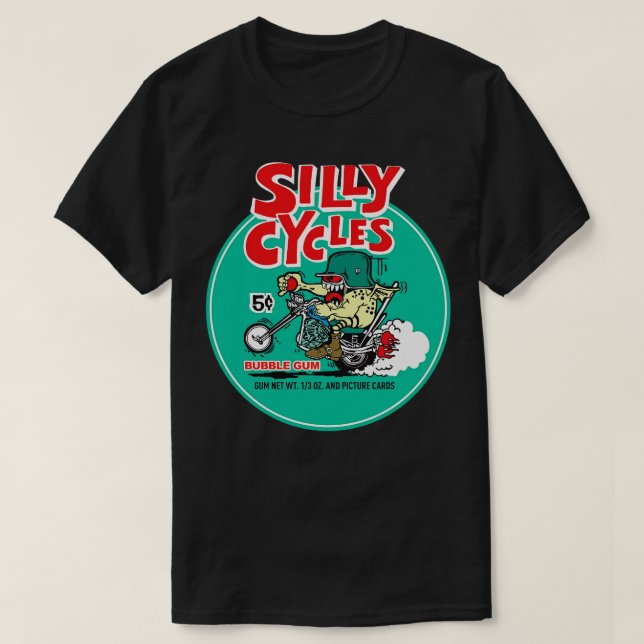 Camiseta Silencio Ciclos Gum ds (Diseño del anverso)