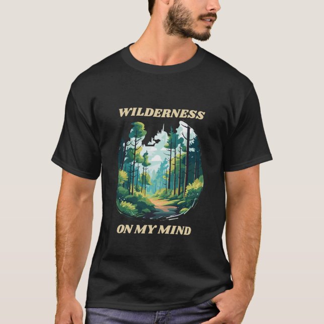Camiseta Silencio En Mi Explorador Mental (Anverso)