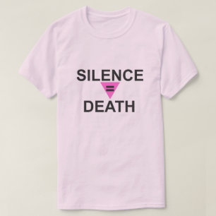 CAMISETA SILENCIO IGUAL A MUERTE