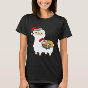Camiseta Silencio lindo en Llama Alpaca I Navidad