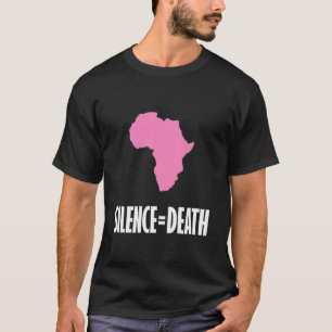 Camiseta Silencio = muerte en África