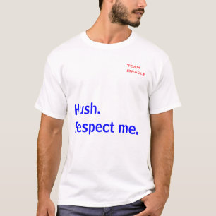 Camiseta Silencio. Respéteme