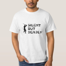 Camiseta silenciosa pero mortal de Ninja