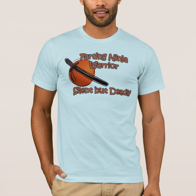 Camiseta silenciosa pero mortal del guerrero (Anverso)