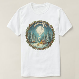 Camiseta Silenciosas Noches de Corazón Salvaje Arte de Camp