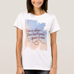 Camiseta Silenciosos susurros del corazón