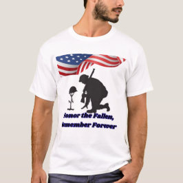 Camiseta Silent fields of honor white