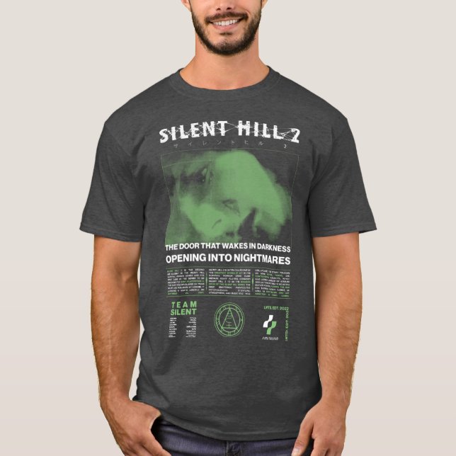 Camiseta SILENT HILL 2 v1 divertido (Anverso)