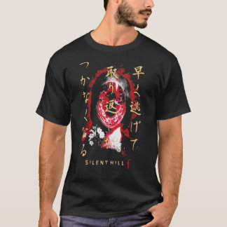 Camiseta Silent Hill F Horror Game retro family