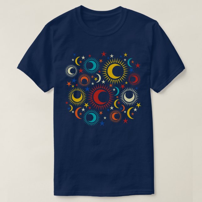 Camiseta Silent Night Moon750 (Diseño del anverso)