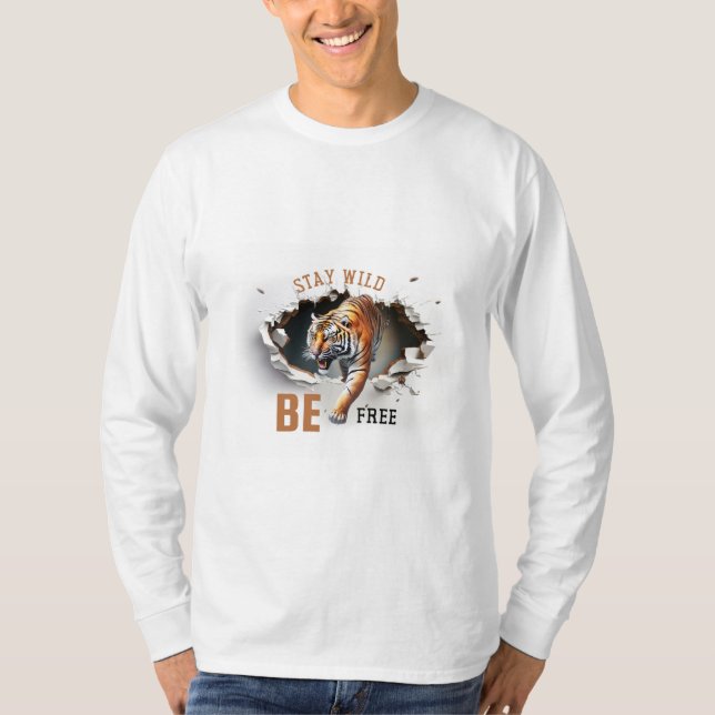 Camiseta silente, sé libre (Anverso)