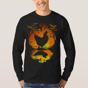 Camiseta Silhouet de pollo