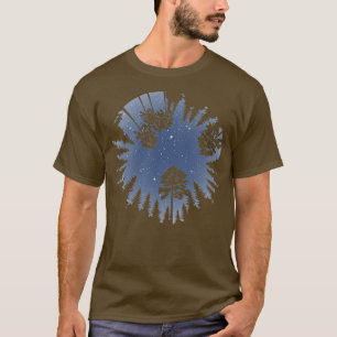 Camiseta Silhouette1219 de la línea de Sky Tree nocturna de
