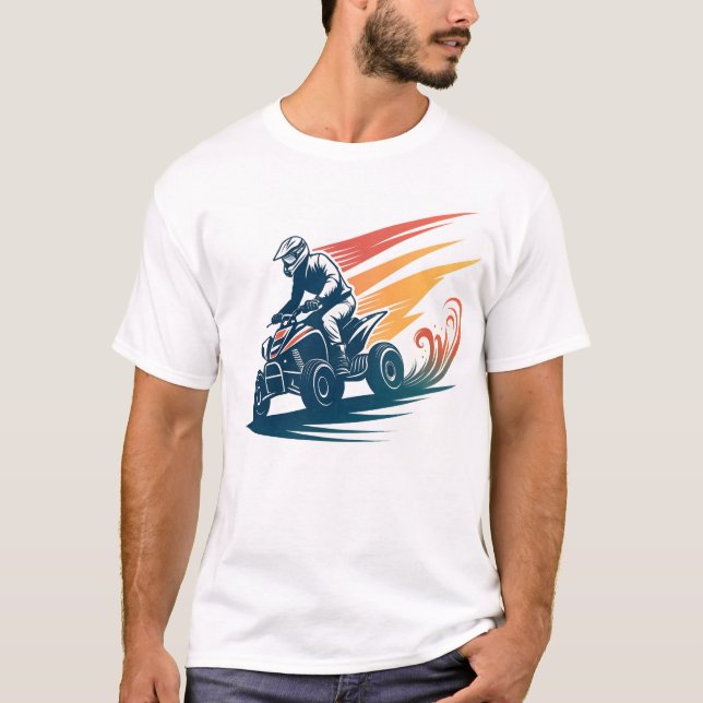Camiseta Silhouette ATV Design for Merchandise (Anverso)