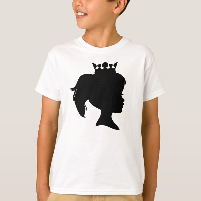 Camiseta Silhouette Black Princess (Anverso)