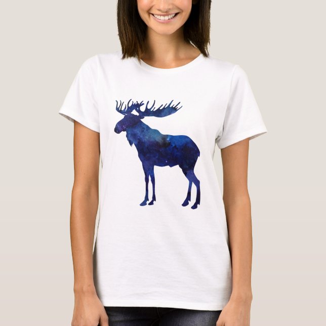 Camiseta Silhouette Blue Moose (Anverso)