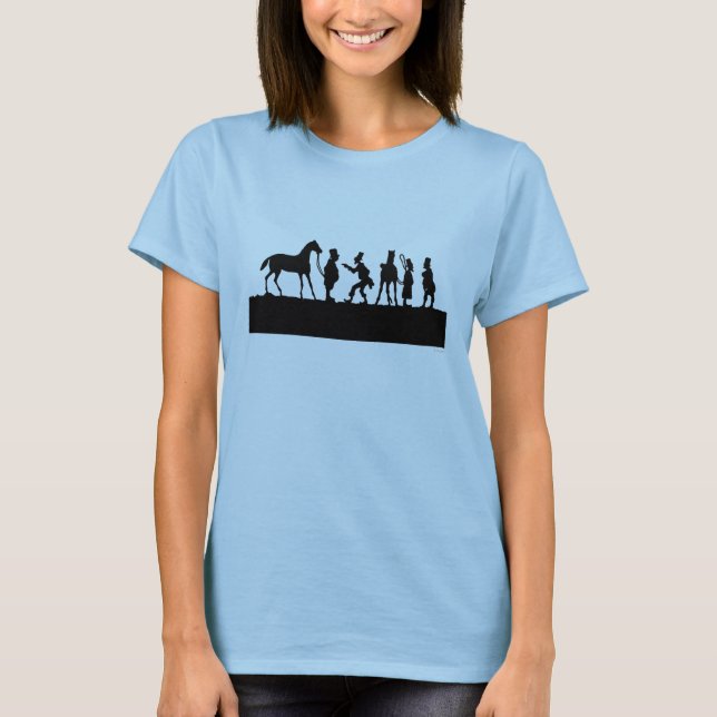 Camiseta Silhouette: Cabalero (Anverso)