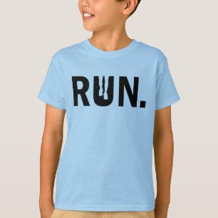 Camiseta Silhouette corre por la maratón Runner