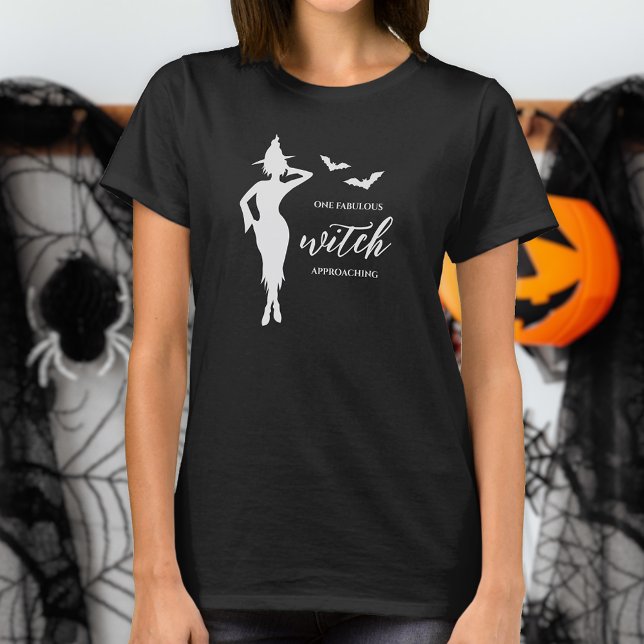 Camiseta Silhouette De Brujas De Halloween Posando Con Bate (Subido por el creador)