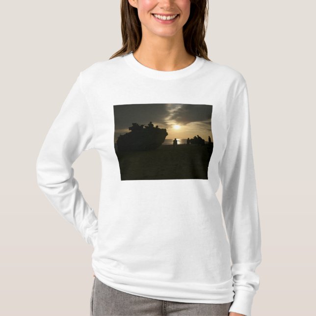 Camiseta Silhouette de Marines (Anverso)