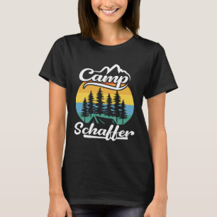 Camiseta Silhouette de Montaña y Bosque 54