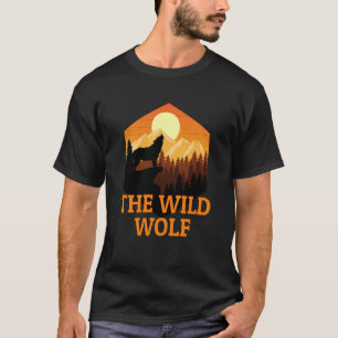 Camiseta Silhouette de Montaña y Bosque 59