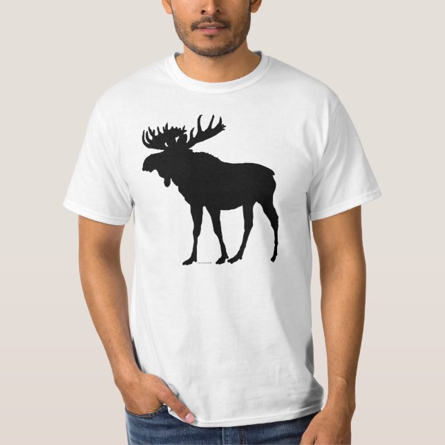 Camiseta Silhouette de Moose (Anverso)