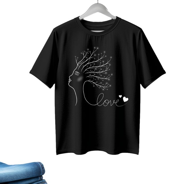 Camiseta Silhouette de mujer (Subido por el creador)