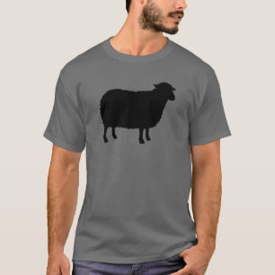 Camiseta Silhouette de oveja negra