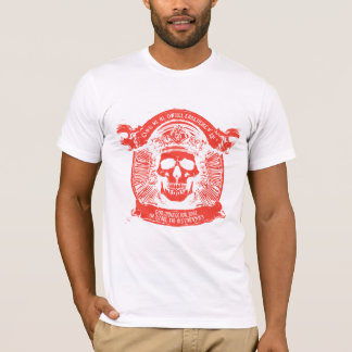 Camiseta Silhouette de Skull minimalista