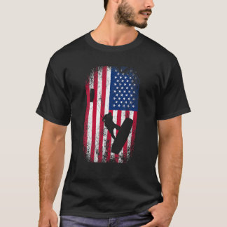 Camiseta Silhouette De Surfista Kitesurf Con Guay En Proble