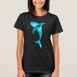 Camiseta Silhouette de Tiburón 1 Día de la Tierra y Concien