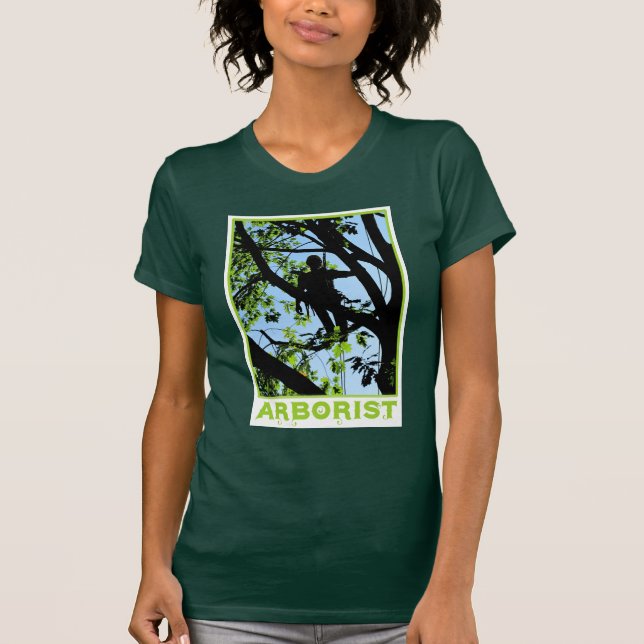 Camiseta Silhouette de Tree Climber (Anverso)