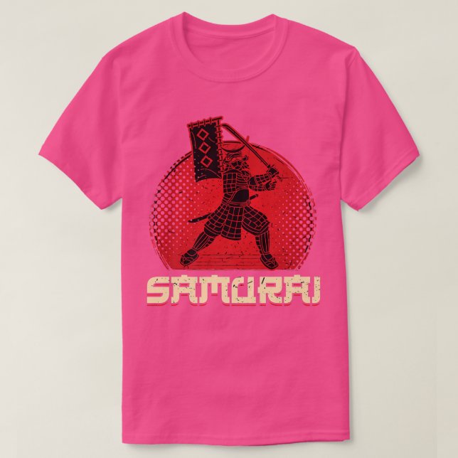 Camiseta Silhouette Gráfico samurai Samurai  (Diseño del anverso)