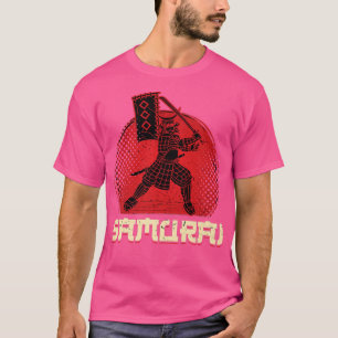 Camiseta Silhouette Gráfico samurai Samurai