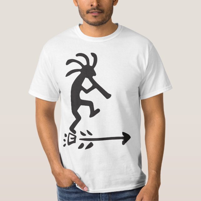Camiseta Silhouette Kokopelli T-Shirt (Anverso)