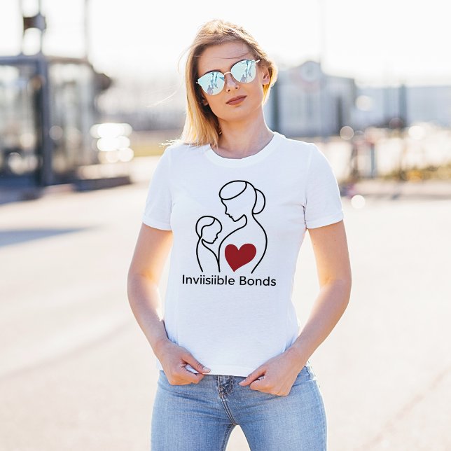 Camiseta "Silhouette madre e hijo - Arte de bonos eternos" (Subido por el creador)