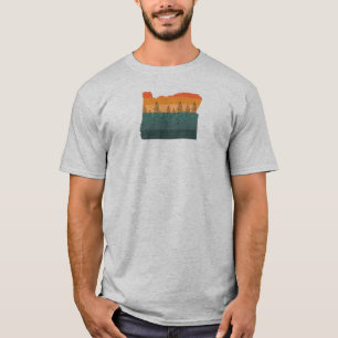 Camiseta Silhouette Oregon Tree