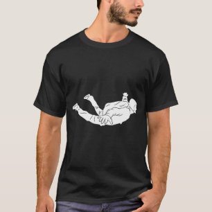 Camiseta Silhouette Paracaidismo Skydiver Skydiving Free Fa