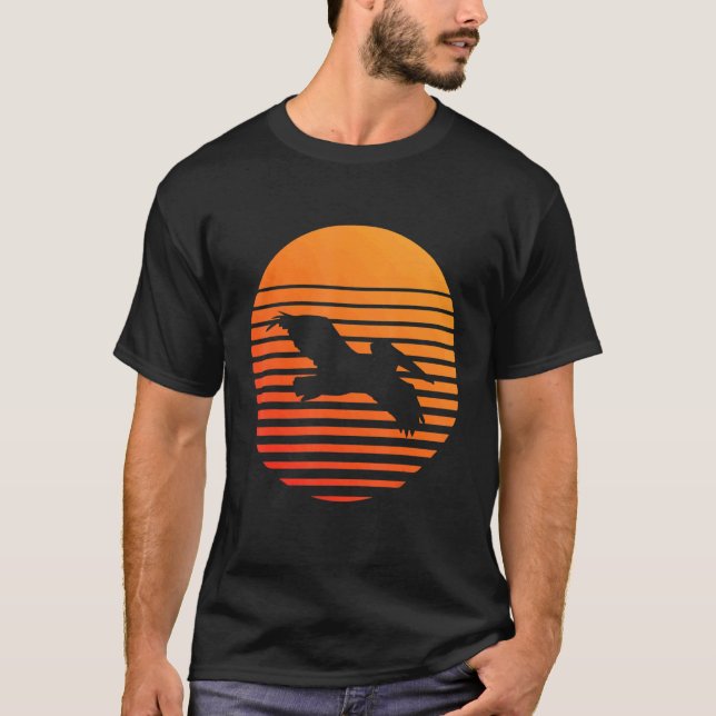 Camiseta Silhouette Pelican Shadow Frente A Un Sol (Anverso)