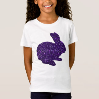 Camiseta Silhouette Purpurina Púrpura Semana Santa Bunny Sh