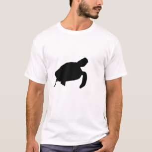 Camiseta Silhouette Sea Turtle
