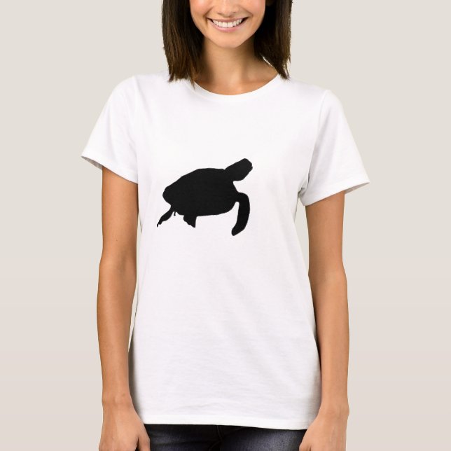 Camiseta Silhouette Sea Turtle (Anverso)